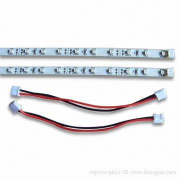 Rigid LED Strips, 12V DC Working Voltage, High-output Light and Low Power Consumption